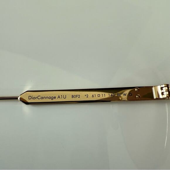 NWT!!! Christian DiorCannage A1U B0F2 aviator sunglasses Authentic Retail 580$ - Picture 5 of 13